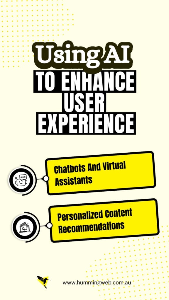 Using AI to enhance user experience