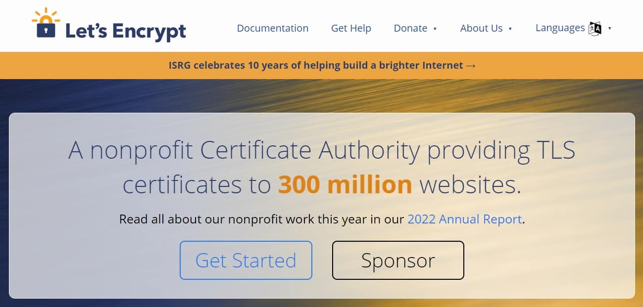 lets encrypt