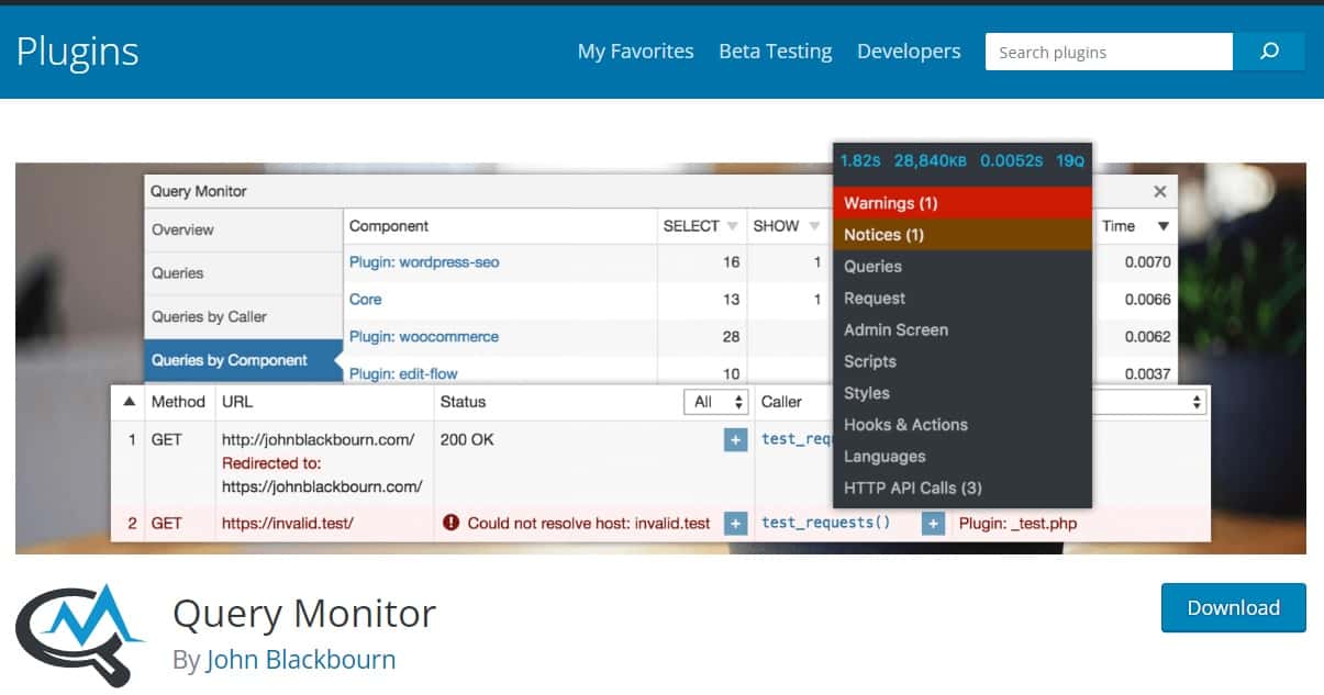 querymonitor-plugin