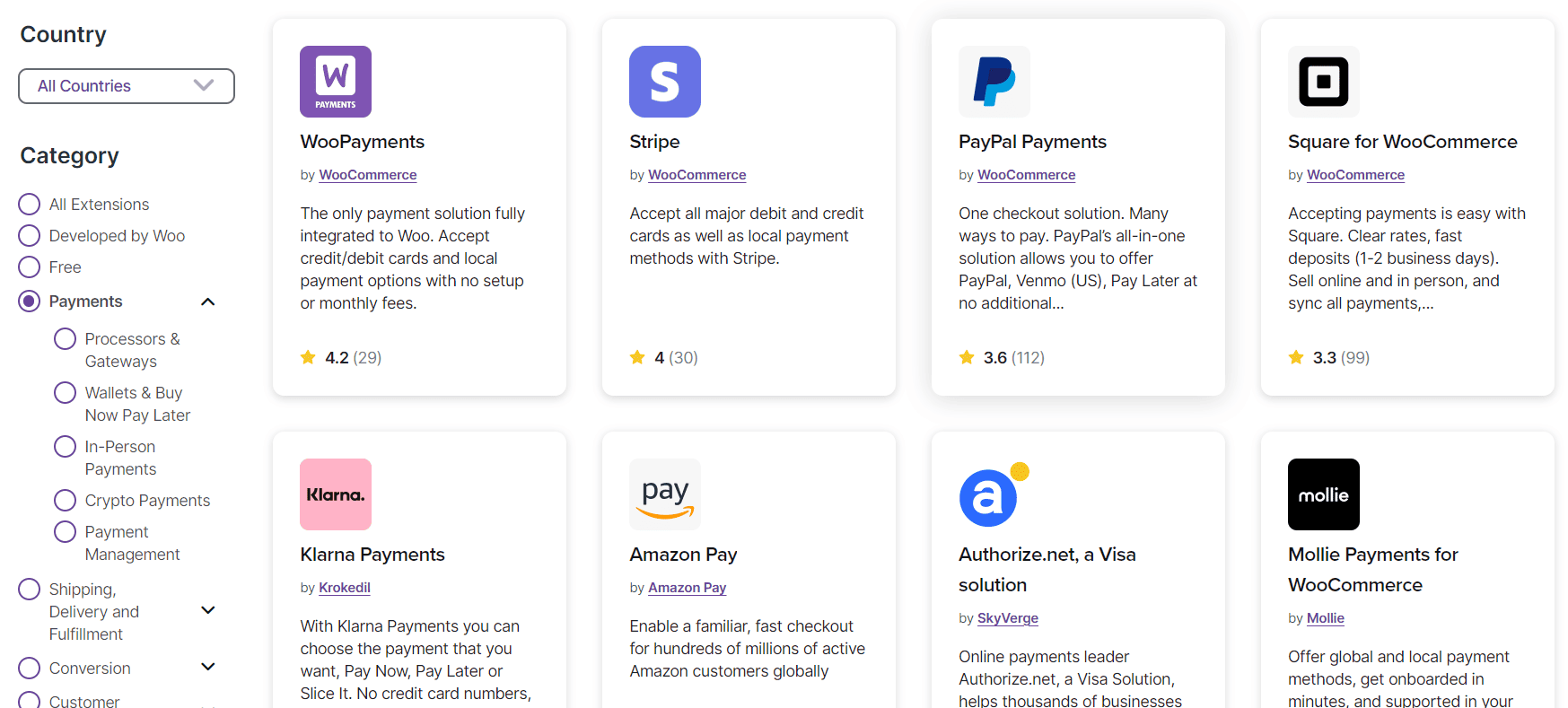woocommerce payment option