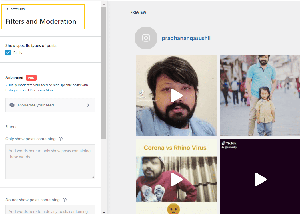 filterfeed