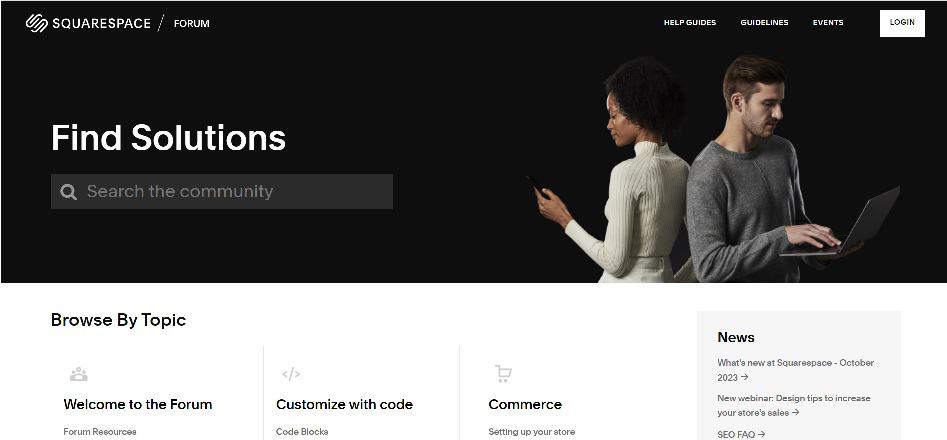 squarespace community