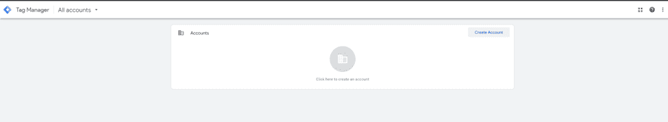 tag manager creating