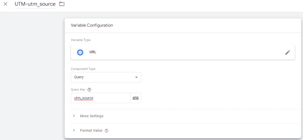 creating utm source